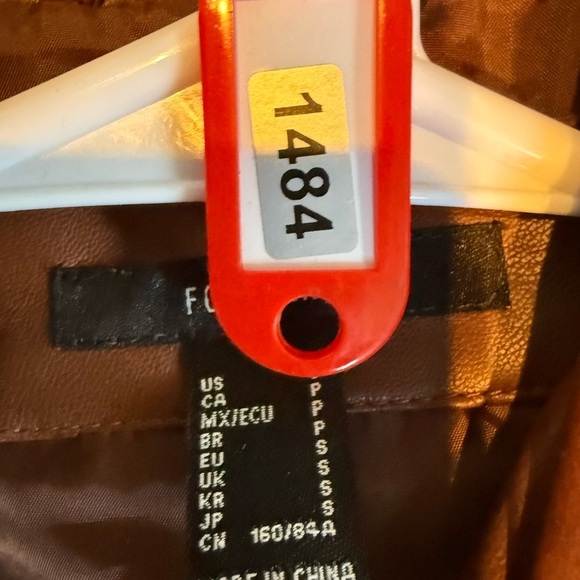 Forever 21 Tan Faux Leather Blazer - Picture 4 of 10